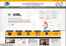 Sites similar to ahievran.edu.tr