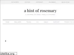 Sites similar to ahintofrosemary.com