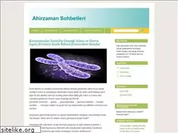 Sites similar to ahirzamansohbetleri.wordpress.com