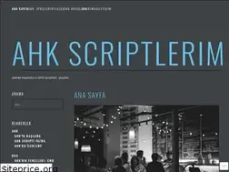 Sites similar to ahkscriptlerim.wordpress.com