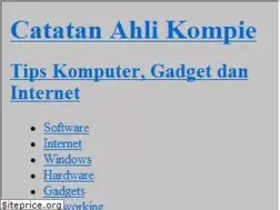 Sites similar to ahlikompie.com