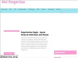 Sites similar to ahlipengertian.com