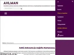 Sites similar to ahlmaninkartano.fi