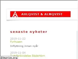 Sites similar to ahlqvist-almqvist.se