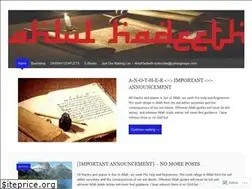 Sites similar to ahlulhadeeth.wordpress.com