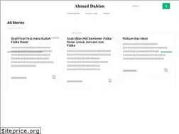 Sites similar to ahmaddahlan.net