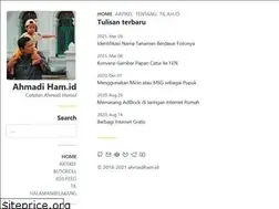 Sites similar to ahmadiham.id