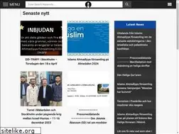 Sites similar to ahmadiyya.se