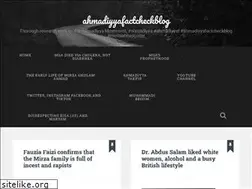 Sites similar to ahmadiyyafactcheckblog.com