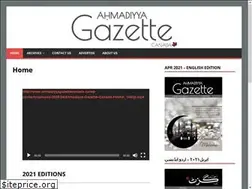 Sites similar to ahmadiyyagazette.ca