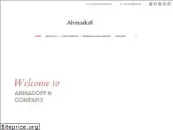 Sites similar to ahmadoff.com