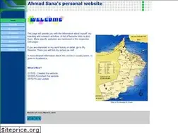 Sites similar to ahmadsana.tripod.com