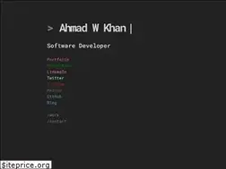 Sites similar to ahmadwkhan.com