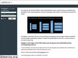 Sites similar to ahmas.nl