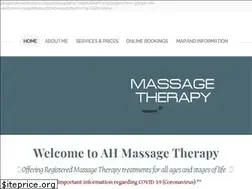 Sites similar to ahmassagetherapy.com