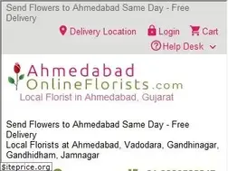 Sites similar to ahmedabadonlineflorists.com