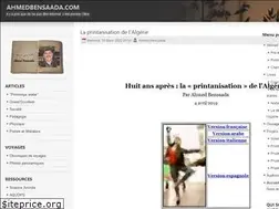 Sites similar to ahmedbensaada.com
