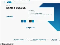 Sites similar to ahmedbesbes.com