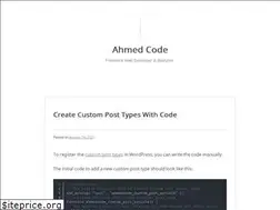 Sites similar to ahmedcode.com
