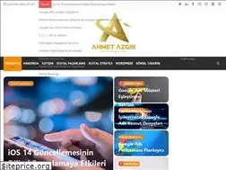 Sites similar to ahmetazgin.net
