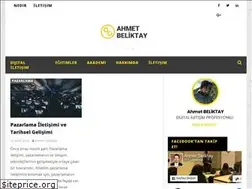 Sites similar to ahmetbeliktay.com