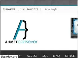 Sites similar to ahmetcansever.com