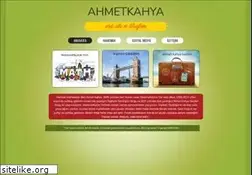 Sites similar to ahmetkahya.com