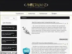 Sites similar to ahmetylmz.net