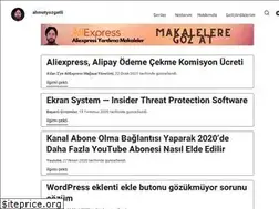 Sites similar to ahmetyozgatli.com