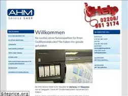 Sites similar to ahmgmbh.de