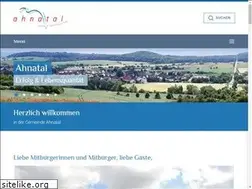 Sites similar to ahnatal.de