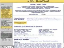 Sites similar to ahnen-im-saarland.de