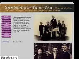 Sites similar to ahnen-seipt.de