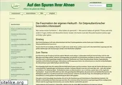 Sites similar to ahnen-spuren.de