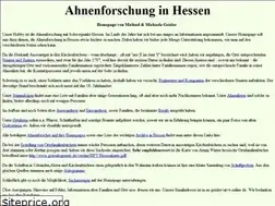 Sites similar to ahnenforschung-hessen.de