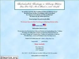 Sites similar to ahnenforschung-sh.de