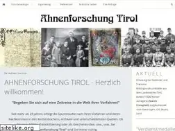 Sites similar to ahnenforschung-tirol.at