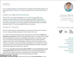Sites similar to ahnjune.com