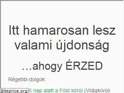 Sites similar to ahogyerzed.hu