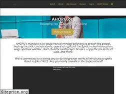 Sites similar to ahopu.org
