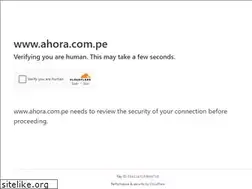 Sites similar to ahora.com.pe