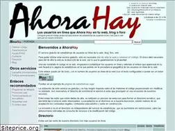 Sites similar to ahorahay.com