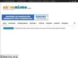 Sites similar to ahoramismo.com.do