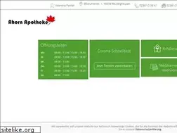 Sites similar to ahorn-apotheke-re.de