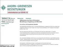Sites similar to ahorngrieneisen.de