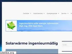 Sites similar to ahornsolar.de