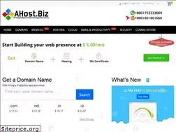 Sites similar to ahost.biz