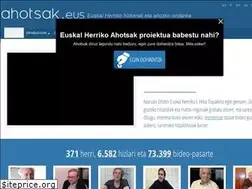 Sites similar to ahotsak.eus