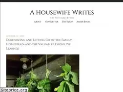 Sites similar to ahousewifewrites.com