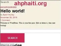 Sites similar to ahphaiti.org